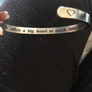 Teacher bracelet